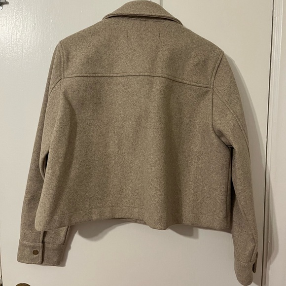 Zara coat NWT size L tan - Picture 3 of 4